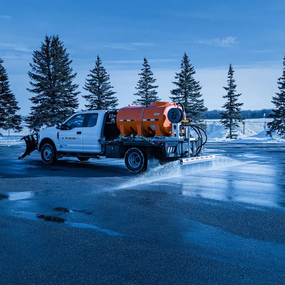 Polar Group salt truck
